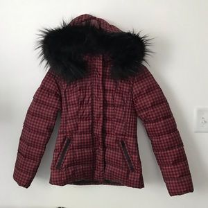 🎄🎅🏼NWOT Talbots Coat with Fur Hood